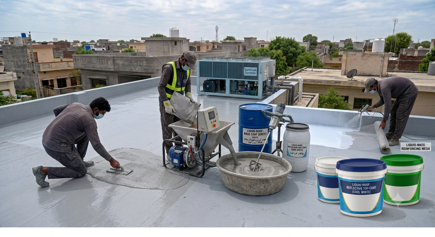 Premium Waterproofing & Roofing Services for Concrete Slabs