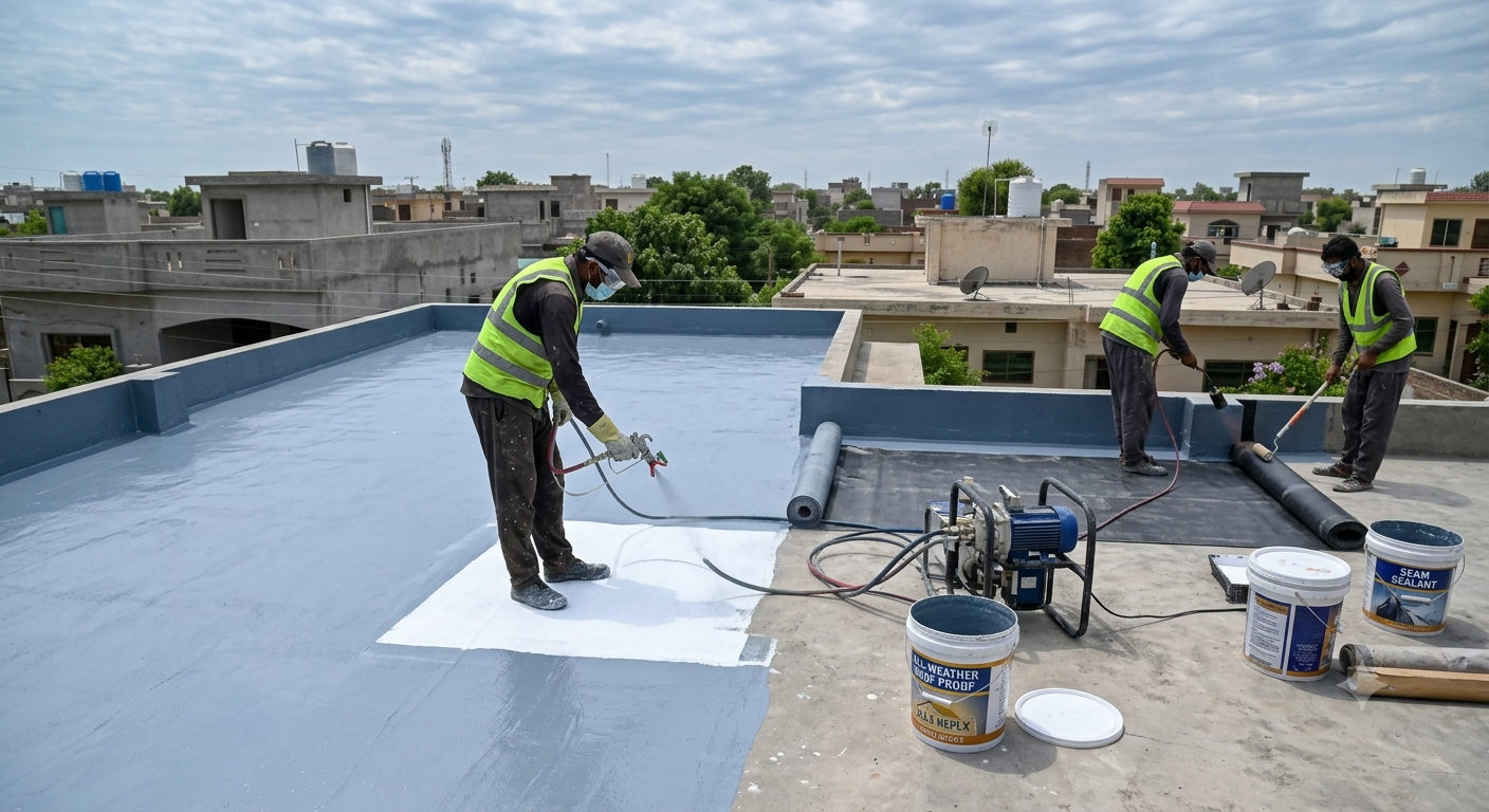 Roof Waterproofing Services by Marit Cool